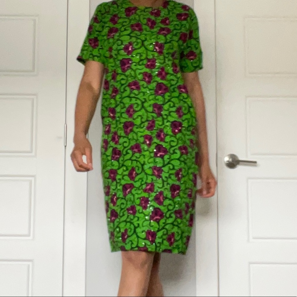 African Print Stoned Summer Dress - Picture 5 of 9